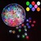 100-Pack Multicolor LED Balloon Lights - Rainbow Flashing Mini Round Ball Lights for Paper Lanterns & Balloons - Waterproof Tiny Glow Lights for Weddings, Birthdays, Halloween, and Christmas Party Decor